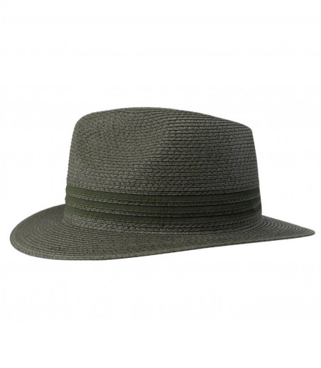 Fedora Gros Grain khaki Seeberger Fedora Gros Grain khaki Seeberger